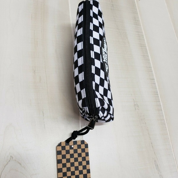 Vans Checkerboard Makeup Bag Pencil Pouch EQ2 - Picture 3 of 6